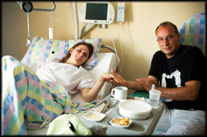 Discharge of a brain injury patient